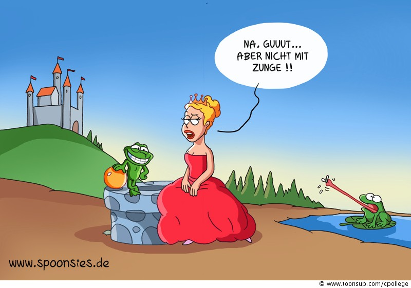 Cartoon: froschkönig 1