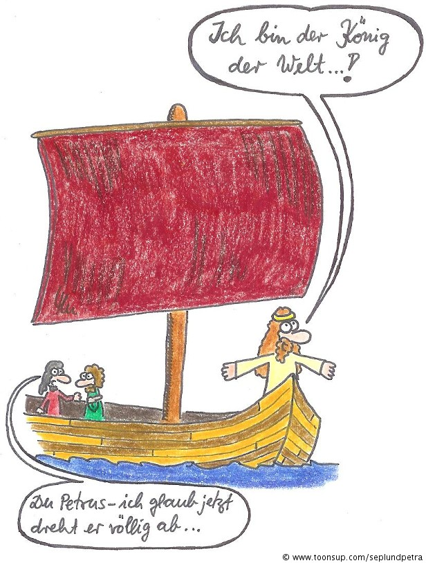 Cartoon: König der Welt 1