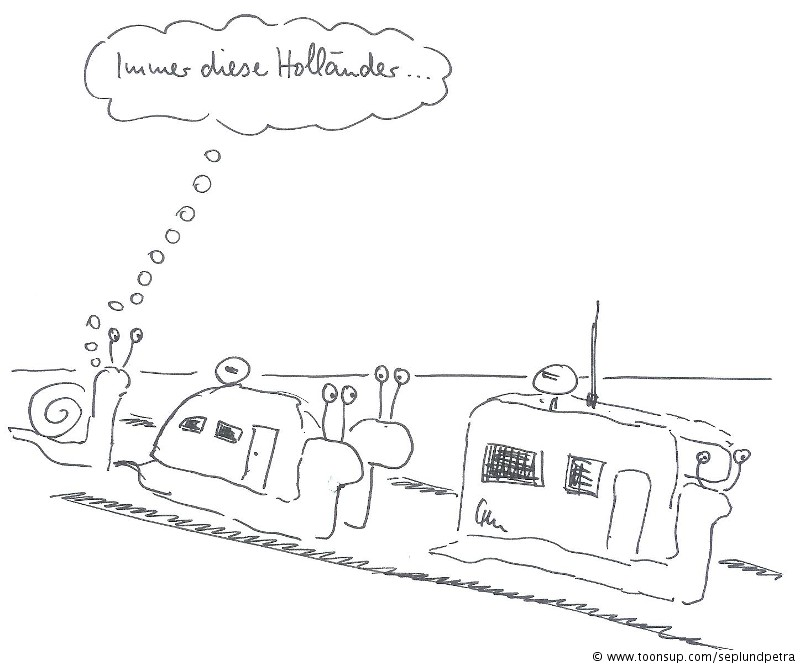 Cartoon: Schneckenskizzen 2