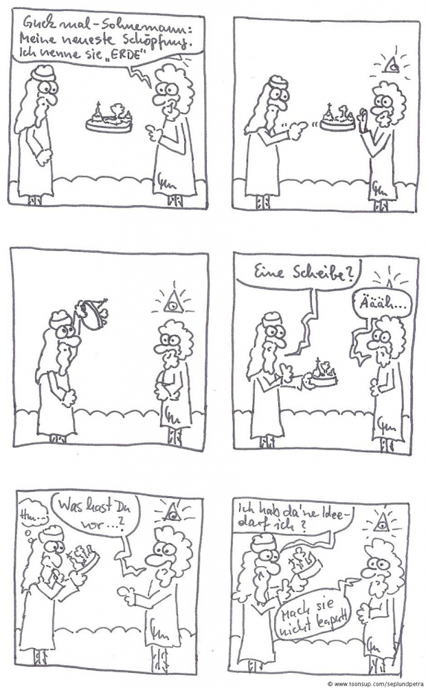 Comic: neueste Schöpfung 1