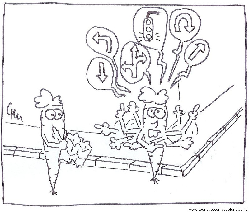Comic: Unausgesprochenes Wortspiel Skizze 3