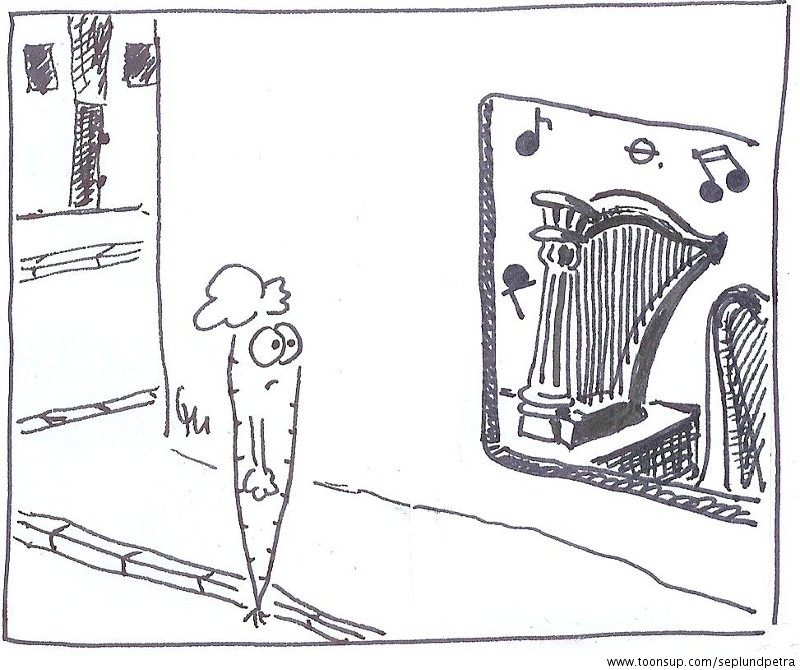 Comic: Unausgesprochenes Wortspiel Skizze 4