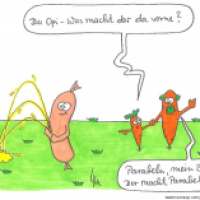 Opi und Enkel
