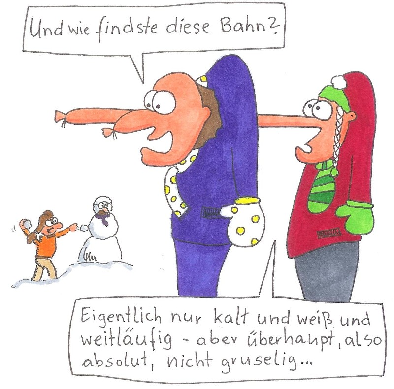 Comic: virtuelle Schneeballschlacht I 4