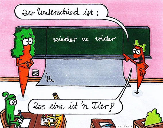 Cartoon: Auf den Mund geschaut... 12