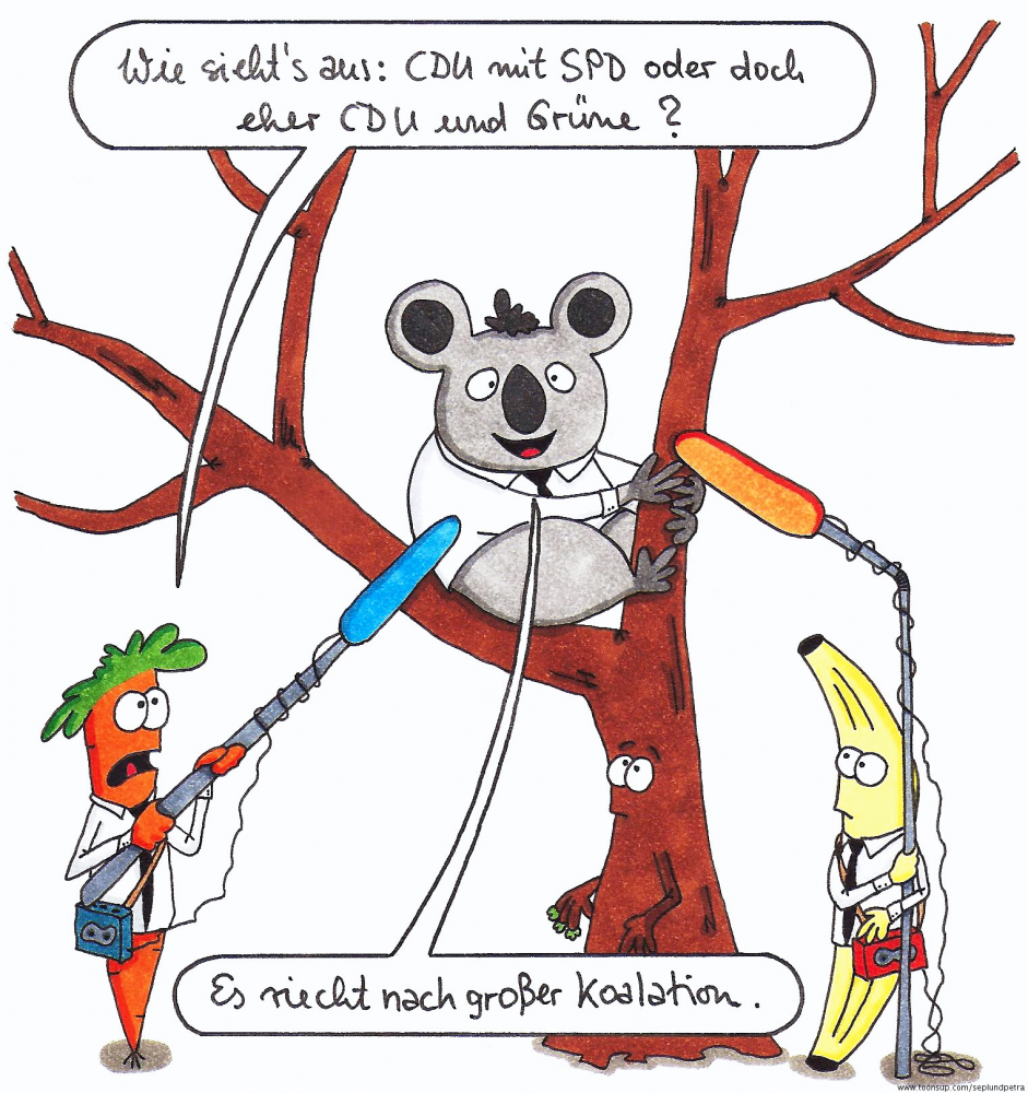 Cartoon: Nach der Wahl 1