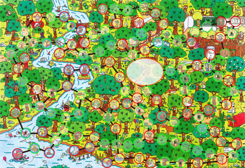 Picture Puzzle: Wimmelbild-Spielfeld 1
