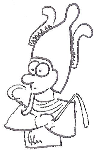 Illustration: Ein paar Skizzen für Arbeitsblätter (Religion) 1