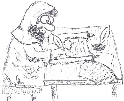 Illustration: Ein paar Skizzen für Arbeitsblätter (Religion) 7