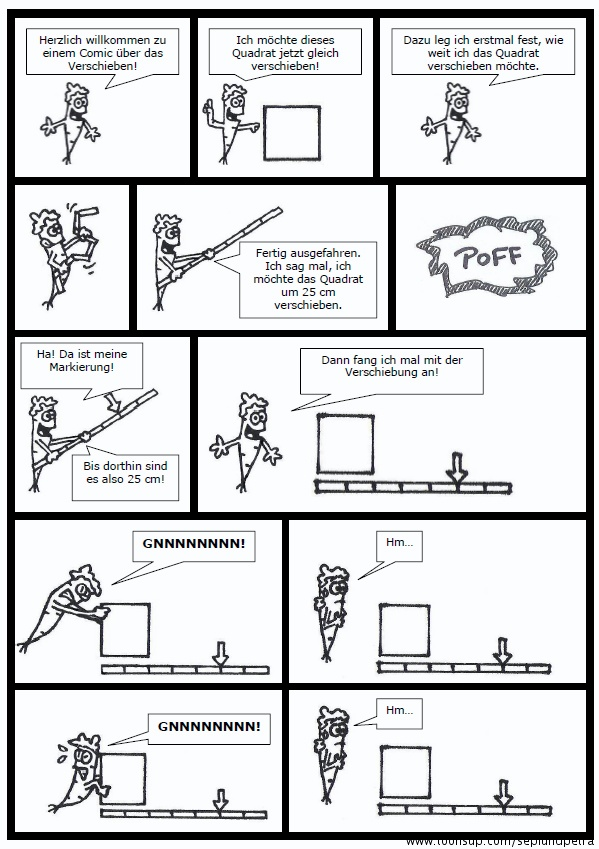 Comic: Verschiebung 1