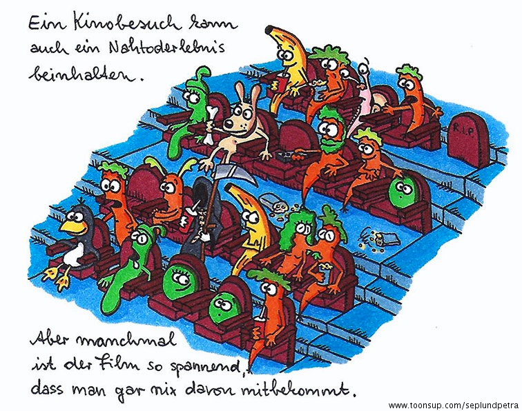 Cartoon: Im Kino 1