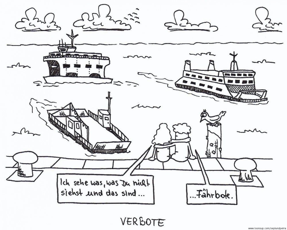 Cartoon: Schlechte Wortspiele 1