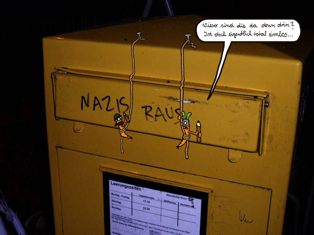 Cartoon: Unterwegs mit Herrman Delkow 6