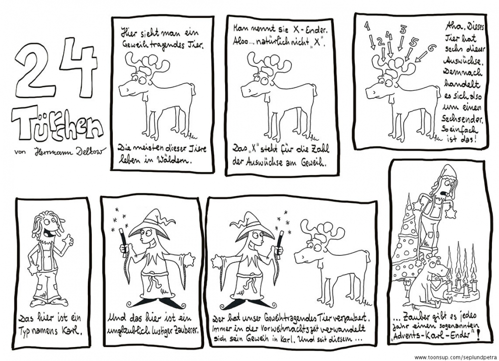 Comic: 24 Türchen 1