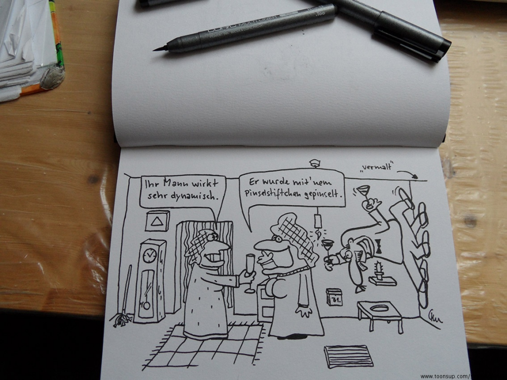 Cartoon: 10 Minuten Hommage 1