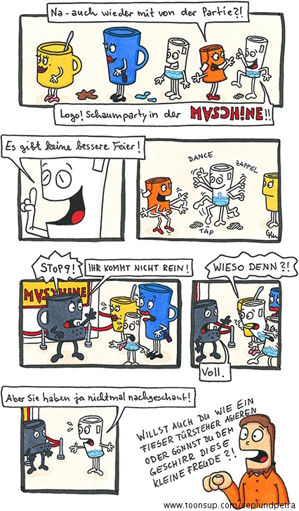 Comic: Schaumparty 1