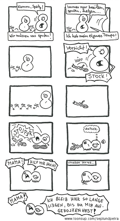 Comic: Die liegende Acht... 1