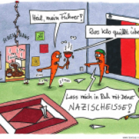 Deutschnationale Toilette