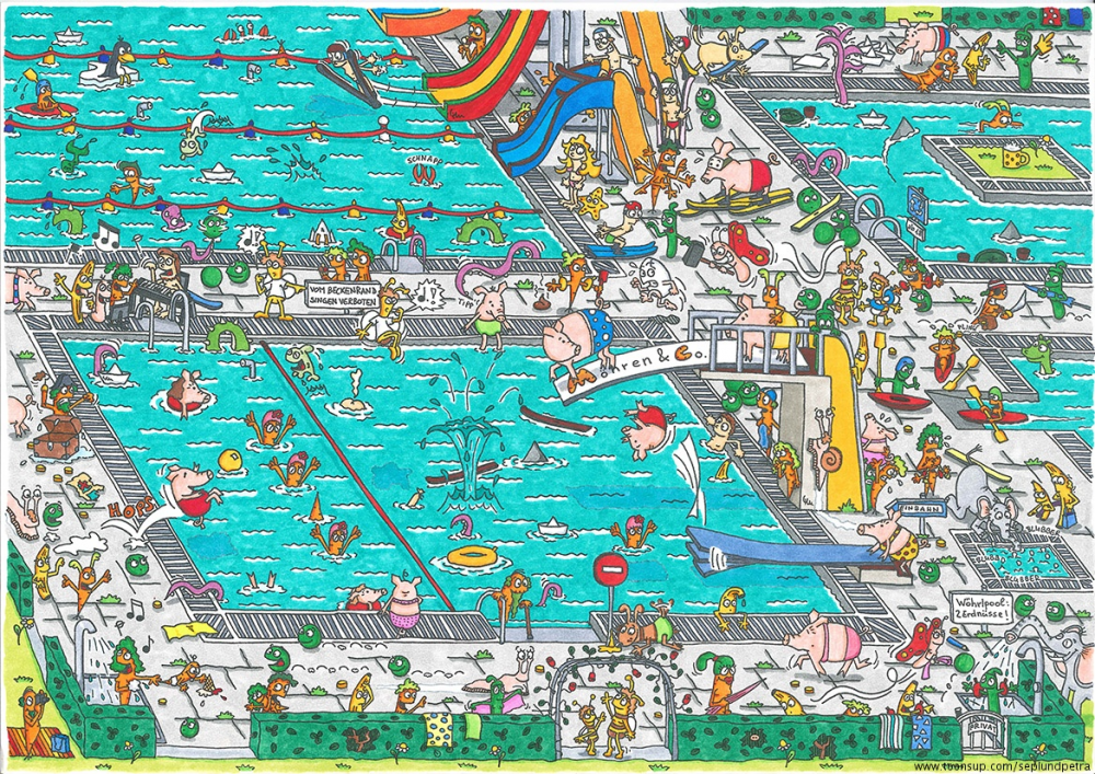 Picture Puzzle: Sauwetter 1