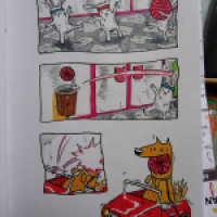 Basketball mit PUVO-Hommage