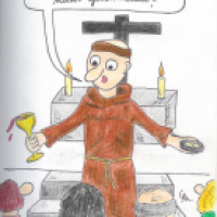 Eucharistiefeier mit Luther
