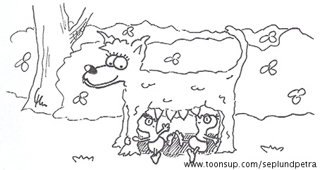 Illustration: Romulus & Remus 1