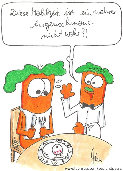 Cartoon: guten appetit 1