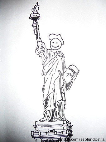 Illustration: America first? Trump first! 1