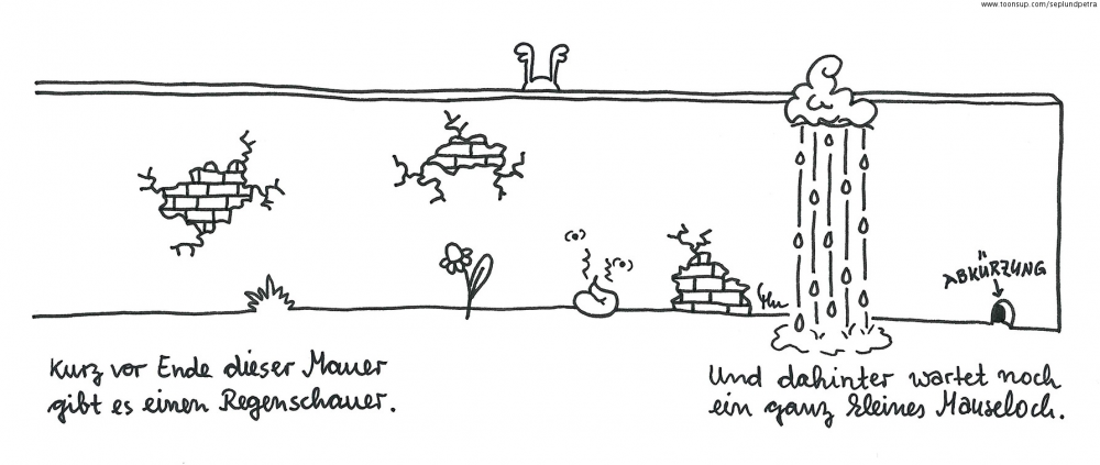 Cartoon: Ein relativ 'langes' Bildgedicht... 1