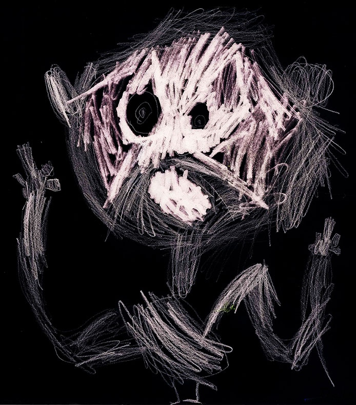 Illustration: Albtraummonster 1