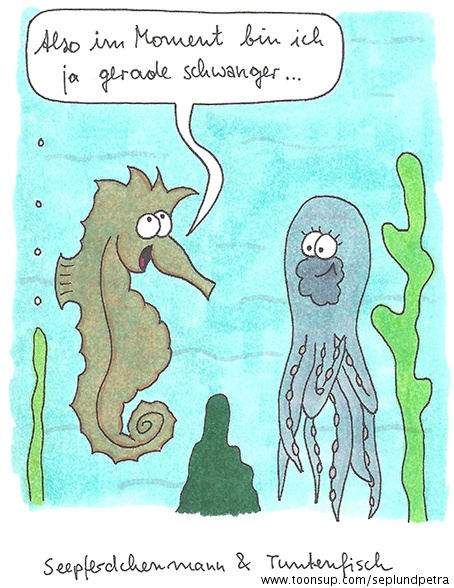 Cartoon: Seepferdchen 2
