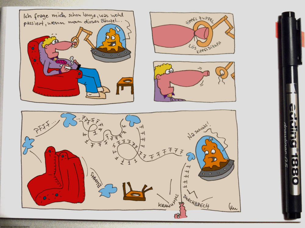 Comic: Froeschli hat Schuld 2