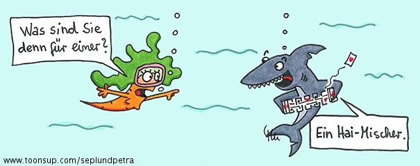 Cartoon: Hier zu Hause 1