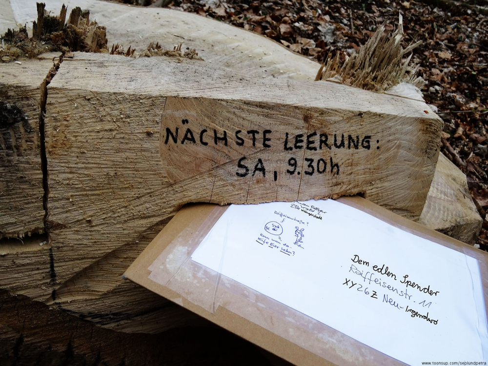 Cartoon: Briefkasten 1