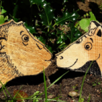 Ein Affe knutscht...