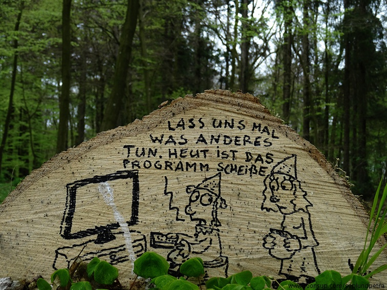 Cartoon: Waldwichtel-TV 1