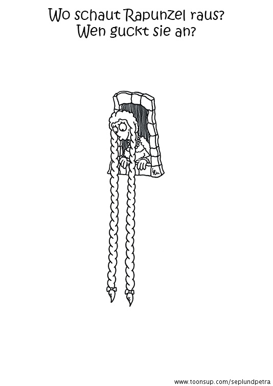 Illustration: Malbuchrapunzel 1