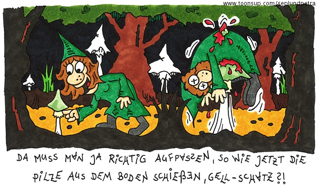 Cartoon: Pilze 1 1