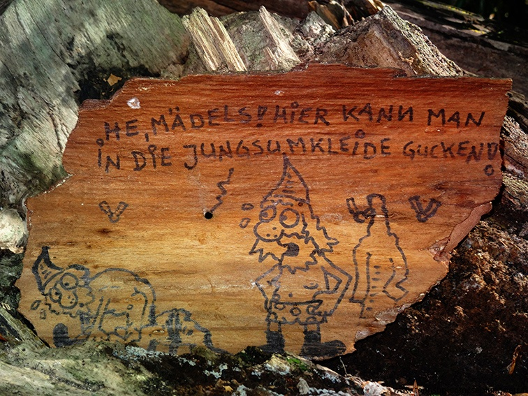Cartoon: Umkleidekabine 1