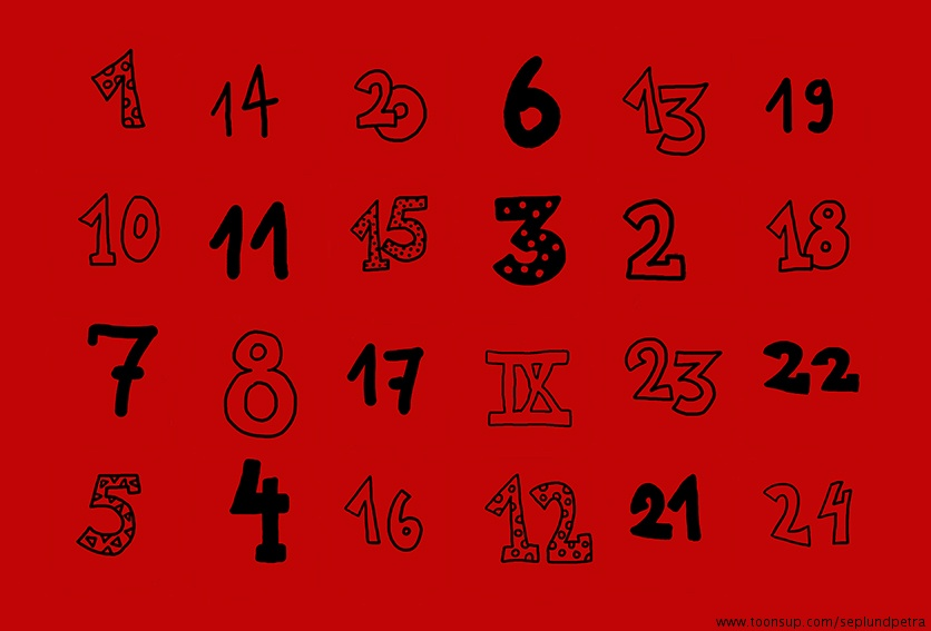 Illustration: Adventskalender 2017 1