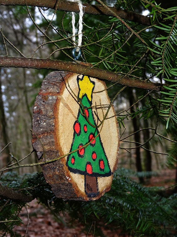 Illustration: Weihnachten im Wald 3