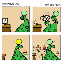 Monster-Brother / Monster-Bruder