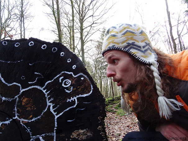Illustration: Selfies mit Tieren 2