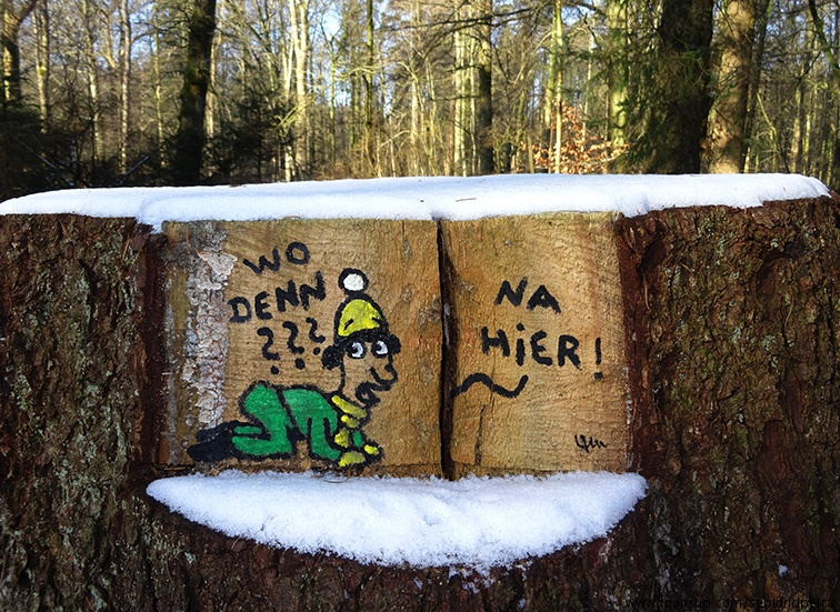 Cartoon: Suchen/Erforschen 1