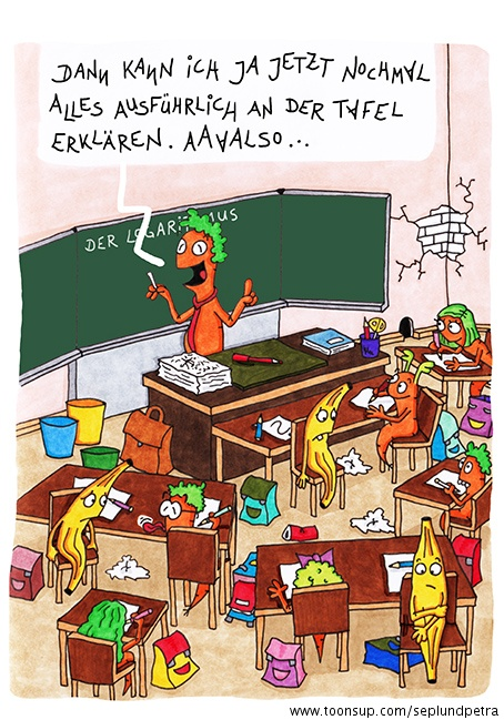 Cartoon: Essener Tafel macht Schule 1