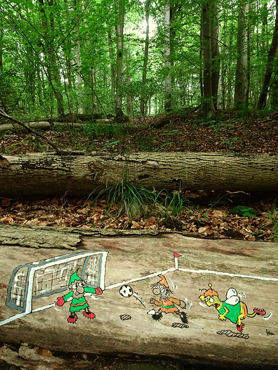 Cartoon: HUMMEL 'S ZU LAHM 1