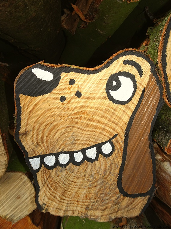 Illustration: Holzstoßtiere 8
