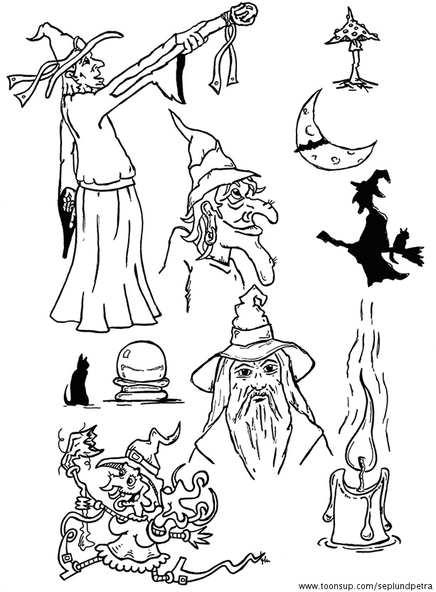 Illustration: Hexenübungen 1