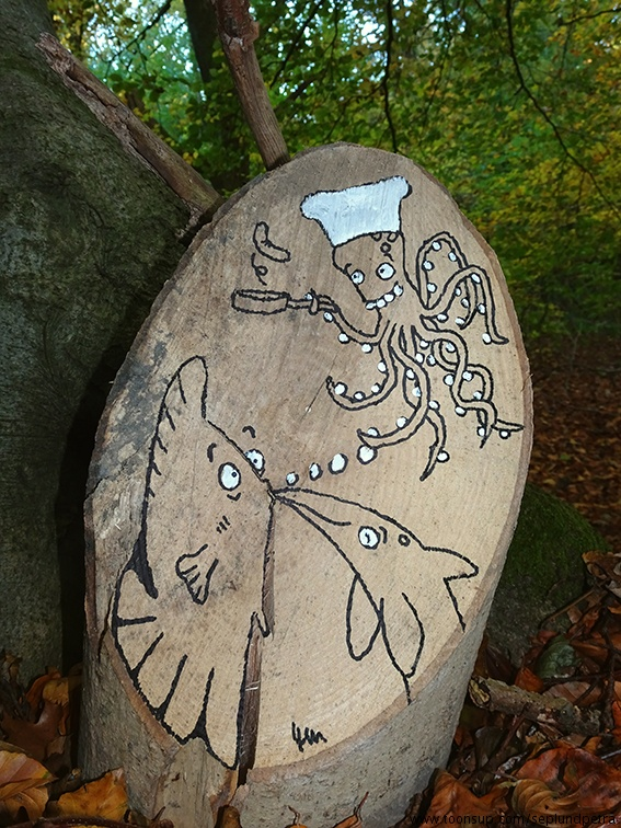 Illustration: Alte Waldfundstücke 3