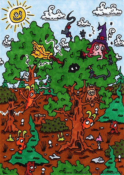 Illustration: KaKAO-Karte nebst Umschlag für boy 2
